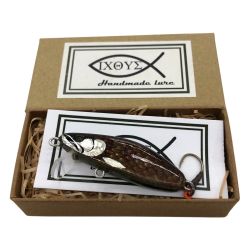 ΣΣ イクシュス ルアー New Daughter 45s HW ニホンマムシ本革 Aランク