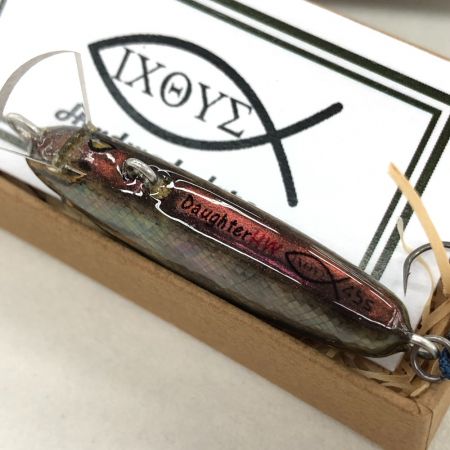  イクシュス ルアー New Daughter 45s HW マムシ本革アワビ