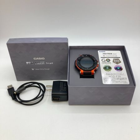  CASIO カシオ PRO TREK スマートアウトドアウォッチ 箱・取説・充電器付 WSD-F30
