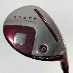 ◎◎ ONOFF オノフ AKA アカ フェアウェイウィングス 3UT 18° ユーティリティ Tour AD HY-65S Cランク