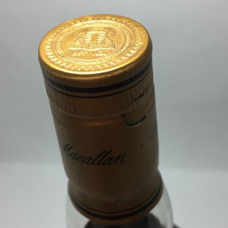  The MACALLAN マッカラン 12年 750ml 43% ラベル剥がれ有 箱無 スコッチ 未開栓