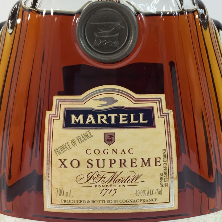 MARTELL マーテル XO SUPREME スプリーム 1715 700ml 40% COGNAC コニャック 未開栓 ｜中古｜なんでもリサイクルビッグバン