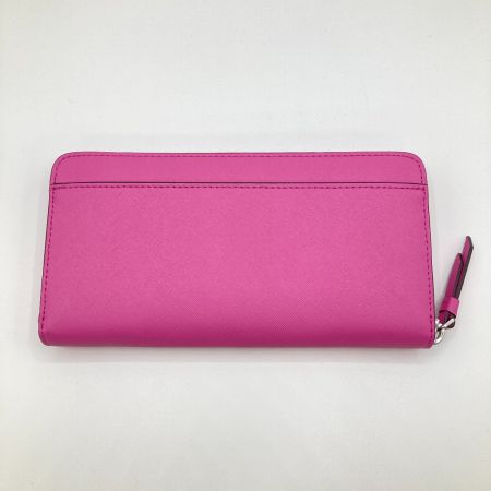  Kate Spade ケイトスペード ラウンドファスナー財布 長財布 KB541-650 ショッキングピンク