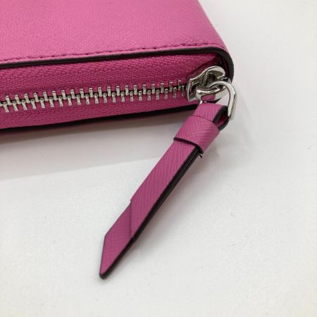  Kate Spade ケイトスペード ラウンドファスナー財布 長財布 KB541-650 ショッキングピンク