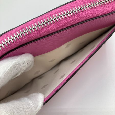  Kate Spade ケイトスペード ラウンドファスナー財布 長財布 KB541-650 ショッキングピンク