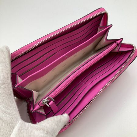  Kate Spade ケイトスペード ラウンドファスナー財布 長財布 KB541-650 ショッキングピンク