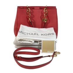 ◎◎ MICHAEL KORS マイケルコース 2wayバッグ 30S3TCYS2L ピンク x ゴールド x ベージュ ハンドバッグ ショルダーバッグ Bランク