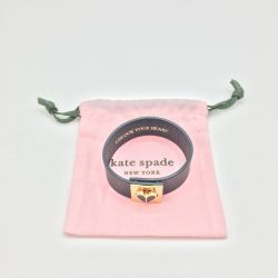 ◎◎ Kate Spade ケイトスペード ハート ターンロック ブレスレット グリーン Bランク