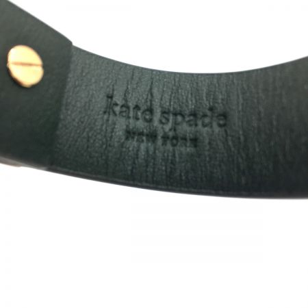  Kate Spade ケイトスペード ハート ターンロック ブレスレット グリーン
