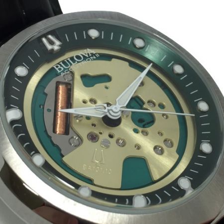  BULOVA ブローバ Accutron II アキュトロン2  96A155 クォーツ メンズ 腕時計 箱付