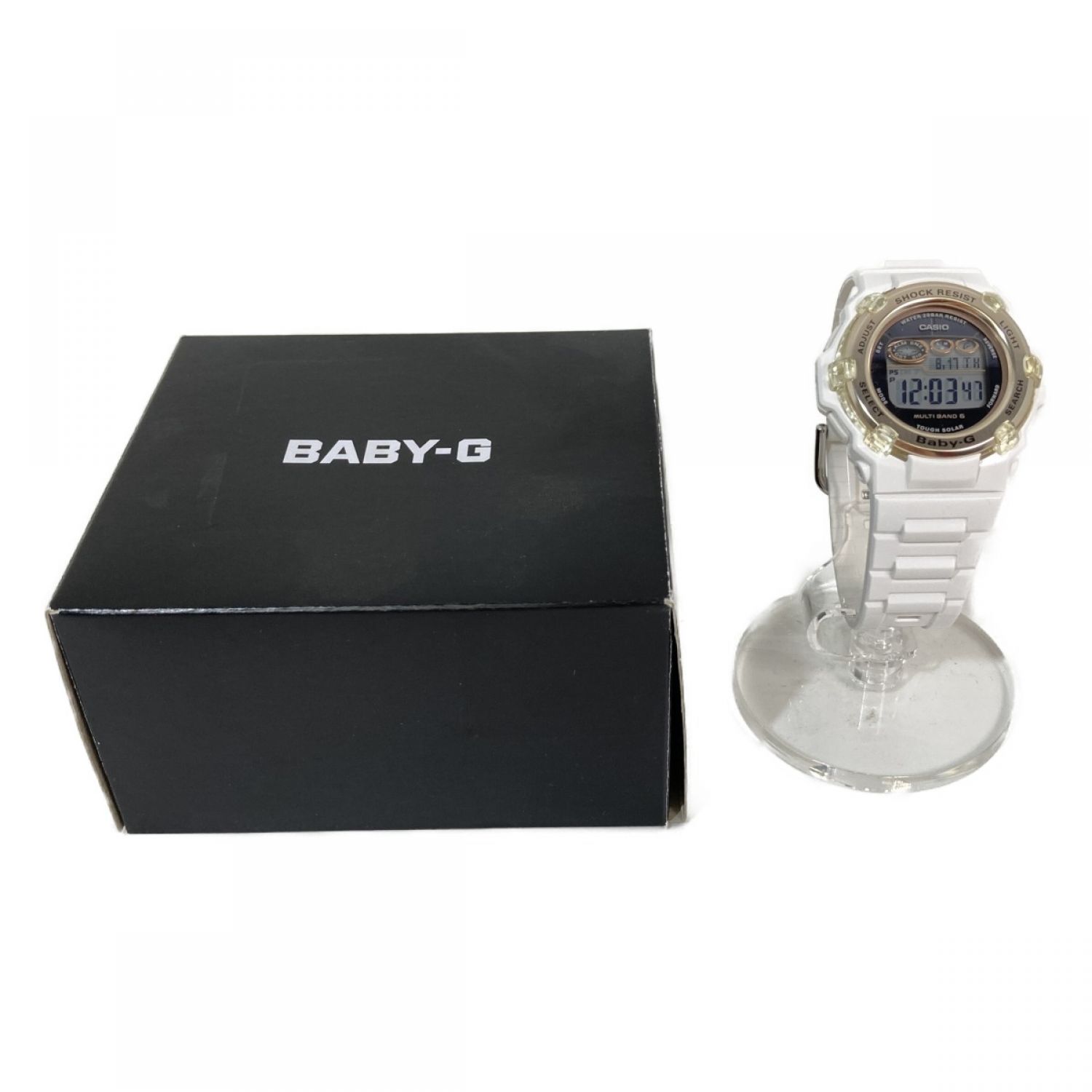 中古】 CASIO カシオ Baby-G ベビージー ソーラー電波 腕時計