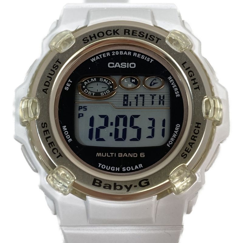 中古】 CASIO カシオ Baby-G ベビージー ソーラー電波 腕時計 BGR-3003