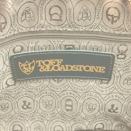  TOFF&LOADSTONE 2WAYバッグ ベージュ×ブラック ハンドバッグ ショルダーバッグ レディース