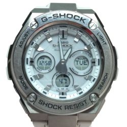 ◎◎ CASIO カシオ G-SHOCK ジーショック 電波ソーラー メンズ 腕時計 GST-W310 ベルト日焼け有 ライトボタン反応悪 Cランク