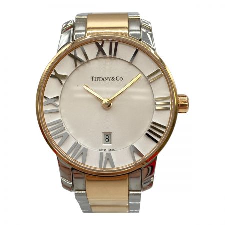 Tiffany & Co. ティファニー アトラスドーム クォーツ レディース 腕時計 Z1830.11.13A21A00A