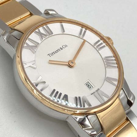  Tiffany & Co. ティファニー アトラスドーム クォーツ レディース 腕時計 Z1830.11.13A21A00A