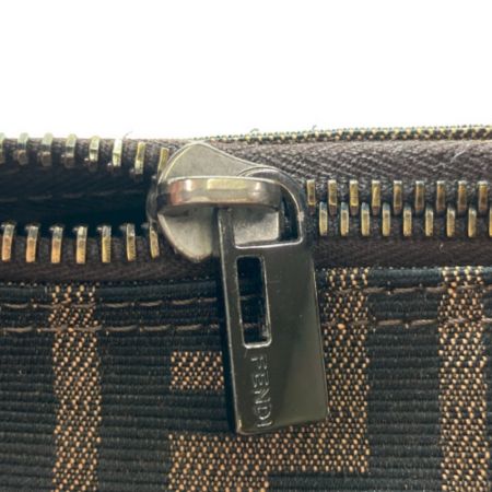  FENDI フェンディ ズッカ ハンドバッグ 3560.8N0001.028 ブラウン ポーチ