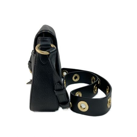  MICHAEL KORS マイケルコース ショルダーバッグ ブラック x ゴールド