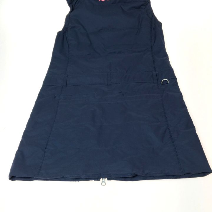 LE COQ SPORTIF 中綿ゴルフ ワンピース Sサイズ ネイビー サイズ： LE COQ GOLF ルコックゴルフ ノースリーブ 中綿ワンピース