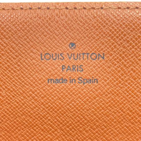  LOUIS VUITTON ルイヴィトン モノグラム ポルト円・3カルト クレディ M61818 ブラウン 長財布 長札入れ ポルトエン
