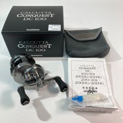 ◎◎ SHIMANO シマノ 20 カルカッタ コンクエスト DC100 右ハンドル 04083 ベイトリール Cランク