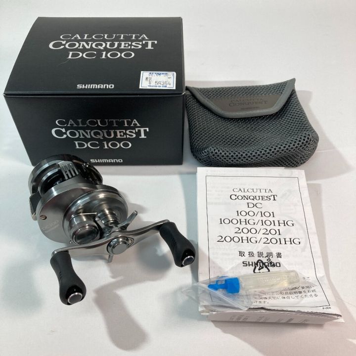 SHIMANO シマノ 20 カルカッタ コンクエスト DC100 右ハンドル 04083 ベイトリール｜中古｜なんでもリサイクルビッグバン