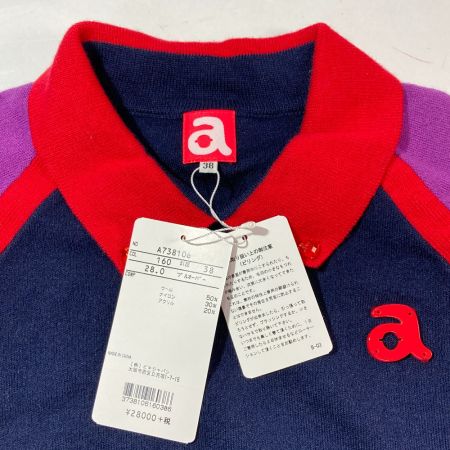  archivio アルチビオ ゴルフウェア レディース 長袖 ニット セーター 襟付き A738106 サイズ38