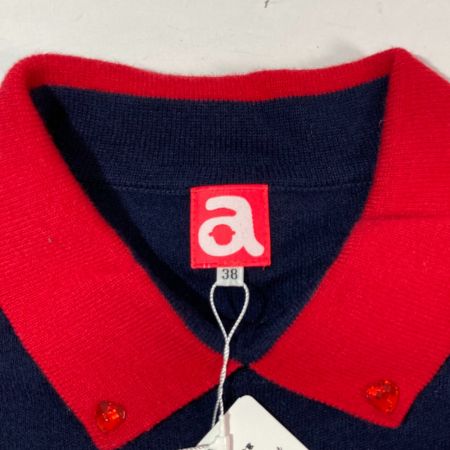  archivio アルチビオ ゴルフウェア レディース 長袖 ニット セーター 襟付き A738106 サイズ38