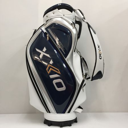  DUNLOP ダンロップ XXIO ゼクシオ キャディバッグ GGC-X109 9.5型 4.35kg ホワイト/ネイビー