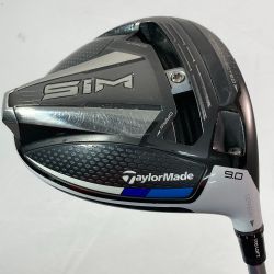 ◎◎ TaylorMade テーラーメイド SIM 1W 9° ドライバー ATTAS DAAAS 6X カバー付 Cランク