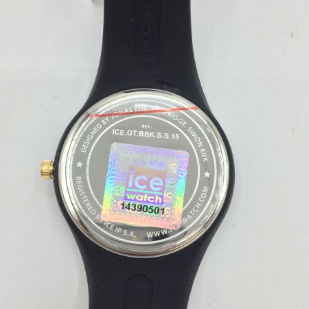  ICE ICE GT.BBK.S.S.15 クォーツ  ICE GT.BBK.S.S.15 ブラック 箱・取説付 