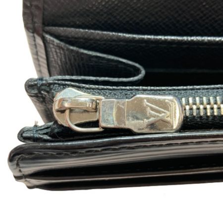  LOUIS VUITTON ルイヴィトン エピ ポルトフォイユ・サラ ノワール M63742 ブラック 長財布