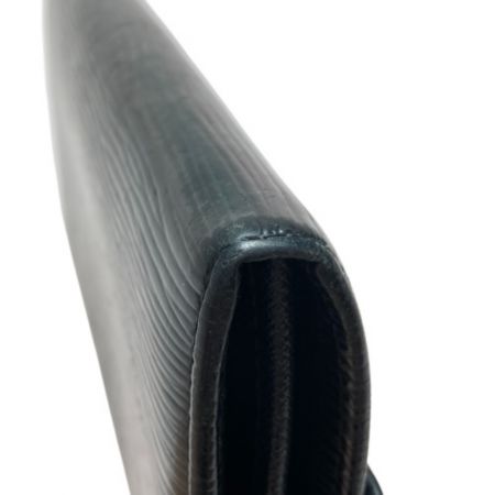  LOUIS VUITTON ルイヴィトン エピ ポルトフォイユ・サラ ノワール M63742 ブラック 長財布