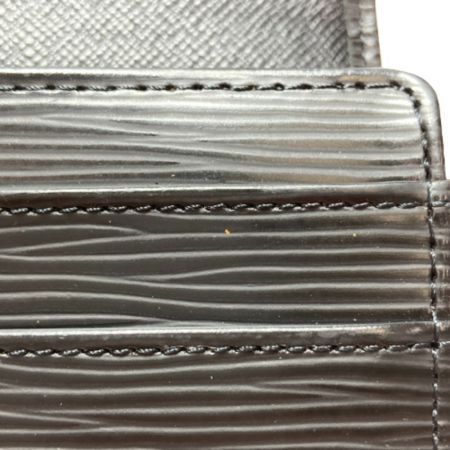  LOUIS VUITTON ルイヴィトン エピ ポルトフォイユ・サラ ノワール M63742 ブラック 長財布