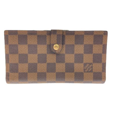  LOUIS VUITTON ルイヴィトン ダミエ コンチネンタルクラッチ T61219 長財布 がま口 2つ折り