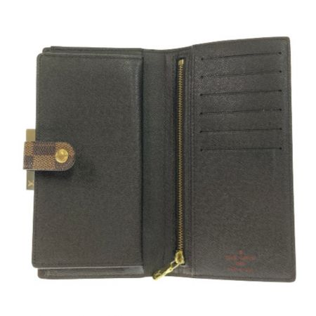  LOUIS VUITTON ルイヴィトン ダミエ コンチネンタルクラッチ T61219 長財布 がま口 2つ折り