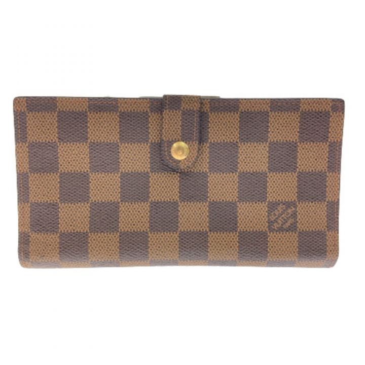 LOUIS VUITTON ルイヴィトン ダミエ コンチネンタルクラッチ T61219 長財布 がま口 2つ折り｜中古｜なんでもリサイクルビッグバン