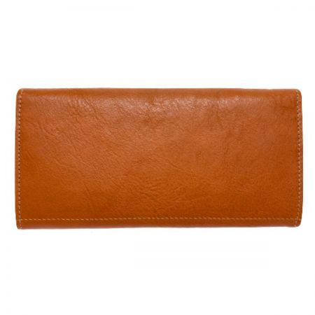  IL BISONTE イルビゾンテ 長財布 ジェニュインレザー キャメル 布袋付き