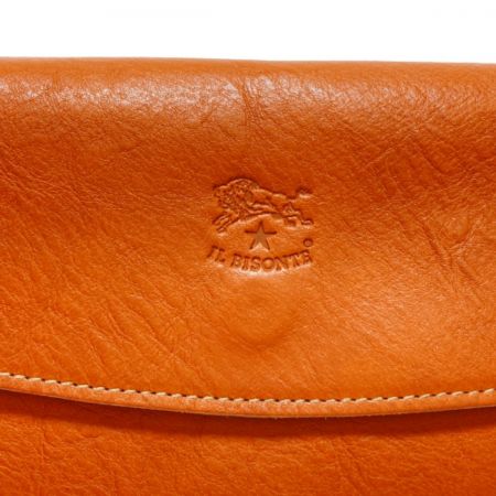  IL BISONTE イルビゾンテ 長財布 ジェニュインレザー キャメル 布袋付き