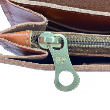  IL BISONTE イルビゾンテ 長財布 ジェニュインレザー キャメル 布袋付き