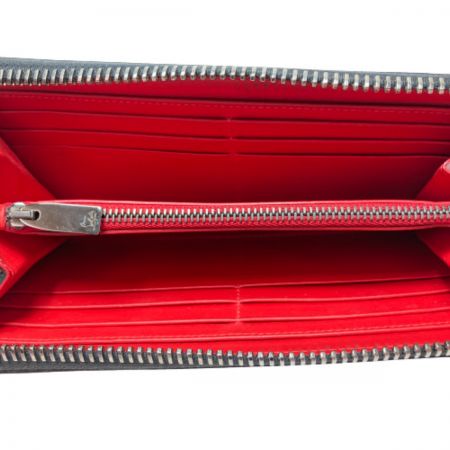  Christian Louboutin クリスチャンルブタン パネトーネ 1165044 ブラック x レッド 箱付き 長財布