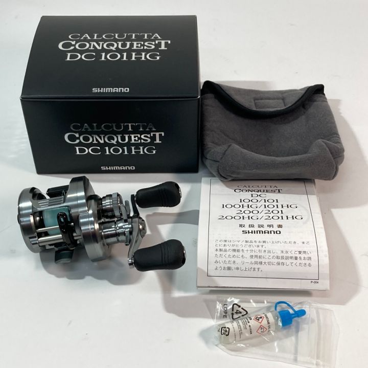 SHIMANO シマノ 20 カルカッタ コンクエスト DC101HG 左ハンドル 04086 ベイトリール｜中古｜なんでもリサイクルビッグバン