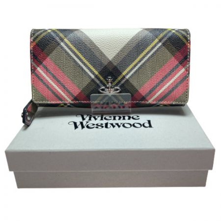  Vivienne Westwood ヴィヴィアン・ウエストウッド 2つ折り 長財布 51060048－10256 マルチカラー 箱付き