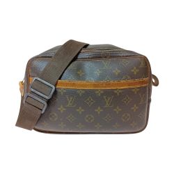 ◎◎ LOUIS VUITTON ルイヴィトン モノグラム リポーターPM ショルダーバッグ M45254 ブラウン Cランク