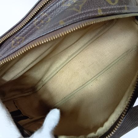  LOUIS VUITTON ルイヴィトン モノグラム リポーターPM ショルダーバッグ M45254 ブラウン