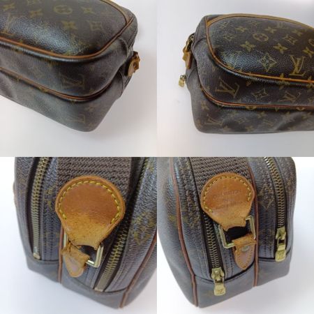  LOUIS VUITTON ルイヴィトン モノグラム リポーターPM ショルダーバッグ M45254 ブラウン