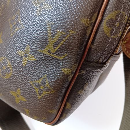  LOUIS VUITTON ルイヴィトン モノグラム リポーターPM ショルダーバッグ M45254 ブラウン