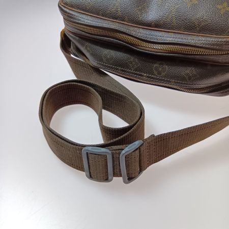  LOUIS VUITTON ルイヴィトン モノグラム リポーターPM ショルダーバッグ M45254 ブラウン