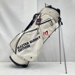 ◎◎ Master Bunny Edition マスターバニーエディション スタンドバッグ キャディバッグ 9型 3.65kg 6分割 エナメル ホワイト Cランク