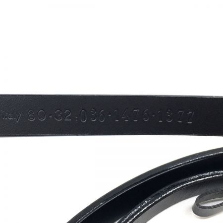  GUCCI グッチ  ブラック Gバックル レディース　　80-32-036-1476-1277 ブラック 箱なし　